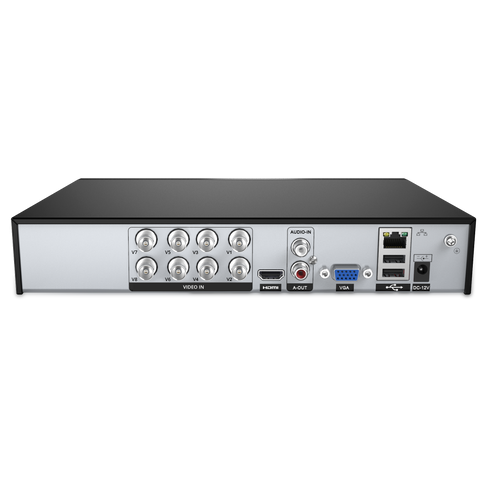 8CH 5MP-N Super HD CCTV DVR H.264+ Überwachung Digitaler Videorekorder, AI Menschenerkennung, Fernzugriff, Smart Motion, IP66 Wasserdicht