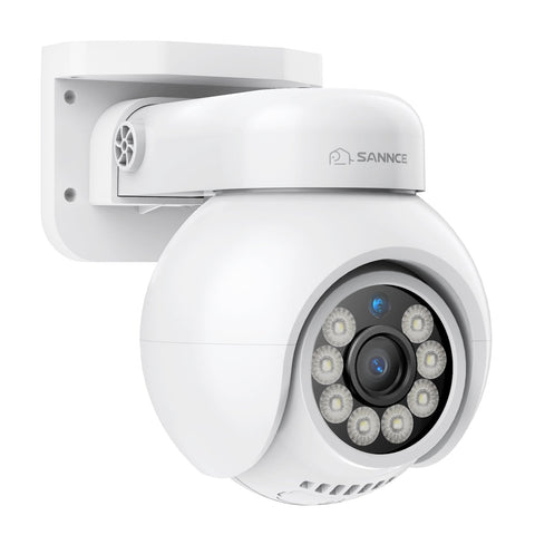 4K 16CH POE PTZ Überwachungskamera Set, 8MP Ultra-HD (3840×2160), Fernzugriff,  350°/90° PTZ Schwenkbar, Intelligente Personen-/Fahrzeugerkennung, IP66 Wasserdicht (6x8MP IP PTZ Kamera und 16CH NVR)