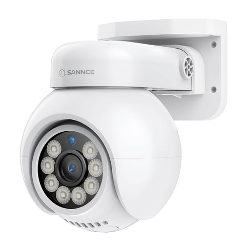 4K 16CH POE PTZ Überwachungskamera Set, 8MP Ultra-HD (3840×2160), Fernzugriff,  350°/90° PTZ Schwenkbar, Intelligente Personen-/Fahrzeugerkennung, IP66 Wasserdicht (8MP IP PTZ Kamera und 16CH NVR)