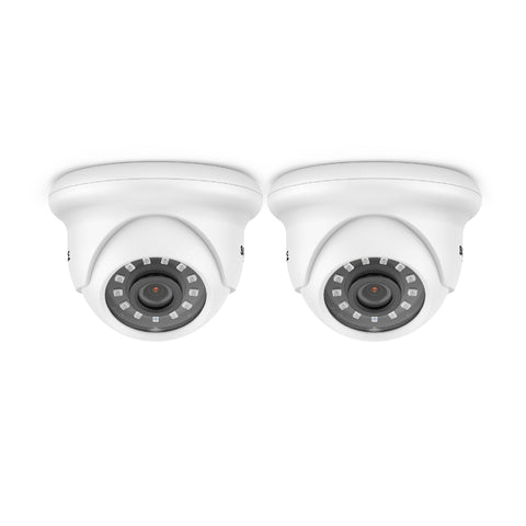 1080P Security Camera Kit, 100 ft IR Night Vision, Digital WDR & DNR, IP66 Waterproof for Indoor and Outdoor, Pack of 2