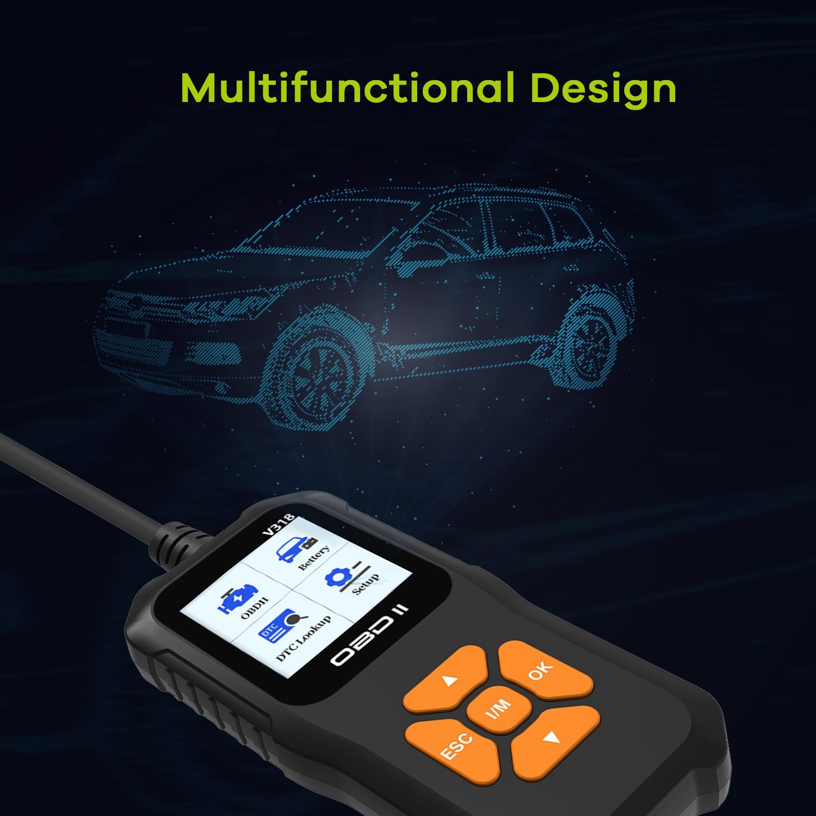 Shopping P2 OBD LCD Display Smart Driving Device + Diagnosewerkzeuge +  Steigungsmessgerät Für Fahrzeuge Von Autos in China