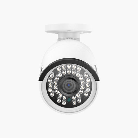 Zertifiziert überholt 3MP Full HD PoE IP Bullet-Überwachungskamera mit/Audioaufzeichnung für SANNCE NVR N98PBD/N96PBK