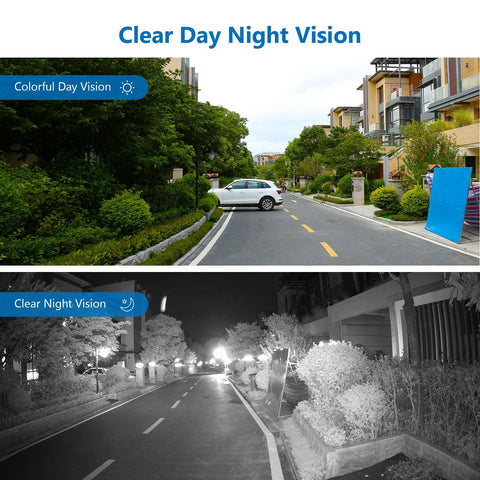 1080p Lite 8-Channel Wired Security DVR System W/ 4pcs 2MP Outdoor & Indoor Turret Cameras, Smart Motion Detection