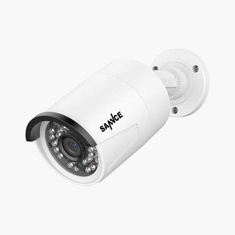 Zertifiziert überholt 3MP Full HD PoE IP Bullet-Überwachungskamera mit/Audioaufzeichnung für SANNCE NVR N98PBD/N96PBK