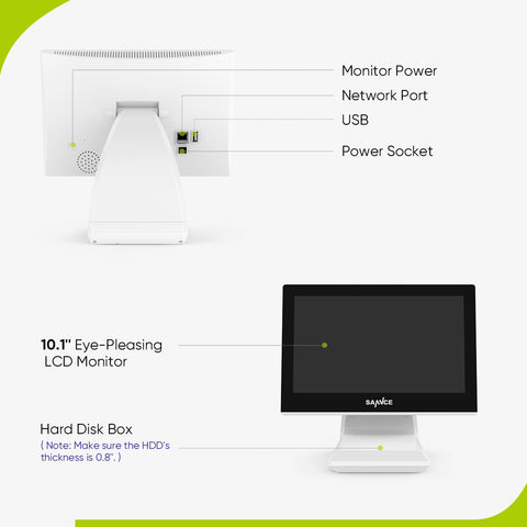 Zertifiziert überholt WLAN Überwachungskamera Set mit Monitor 4CH 5MP NVR und 4X 3MP WiFi Kameras Aussen System mit Bildschirm Personenerkennung, Unterstützt Alexa